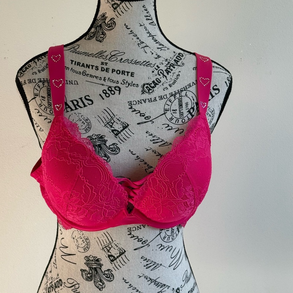 Torrid Elegant Pink Lace Bra